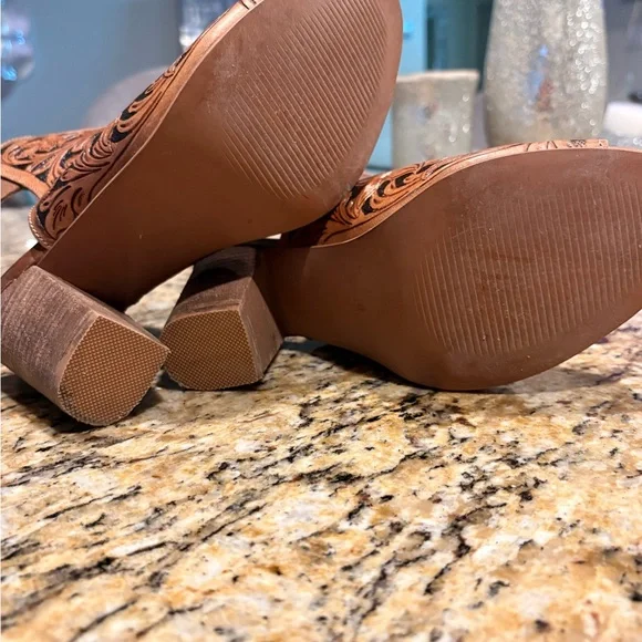 Myra MONIKA BOOT IN HAND-TOOLED LEATHER size 8 - Picture 13 of 16